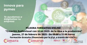 Píldora Formativa Online «Creación Audiovisual con IA en 2025: De la Idea a la Producción»