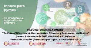 Píldora Formativa Online «De Cero a Vídeo con IA: Herramientas, Técnicas y Producción en Directo»