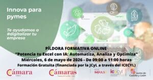 Píldora Formativa Online «Potencia tu Excel con IA: Automatiza, Analiza, Optimiza»