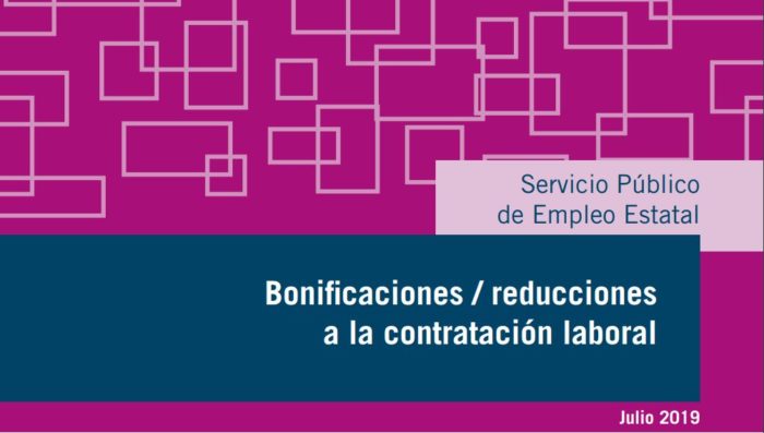 Bonificaciones y Reducciones a la contratación laboral