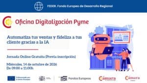 Jornada Online Gratuita “Automatiza tus ventas y fideliza a tus cliente gracias a la IA“