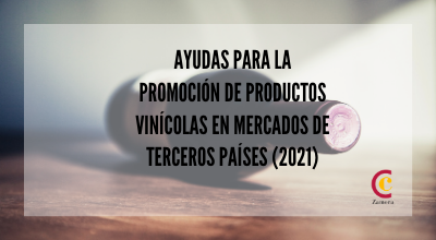 Ayudas para la promoción de productos vinícolas en mercados de terceros países (2021)