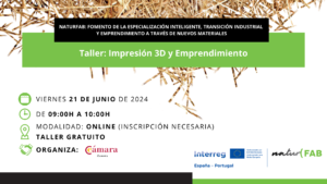 Taller Online Gratuito «Impresión 3D y Emprendimiento»