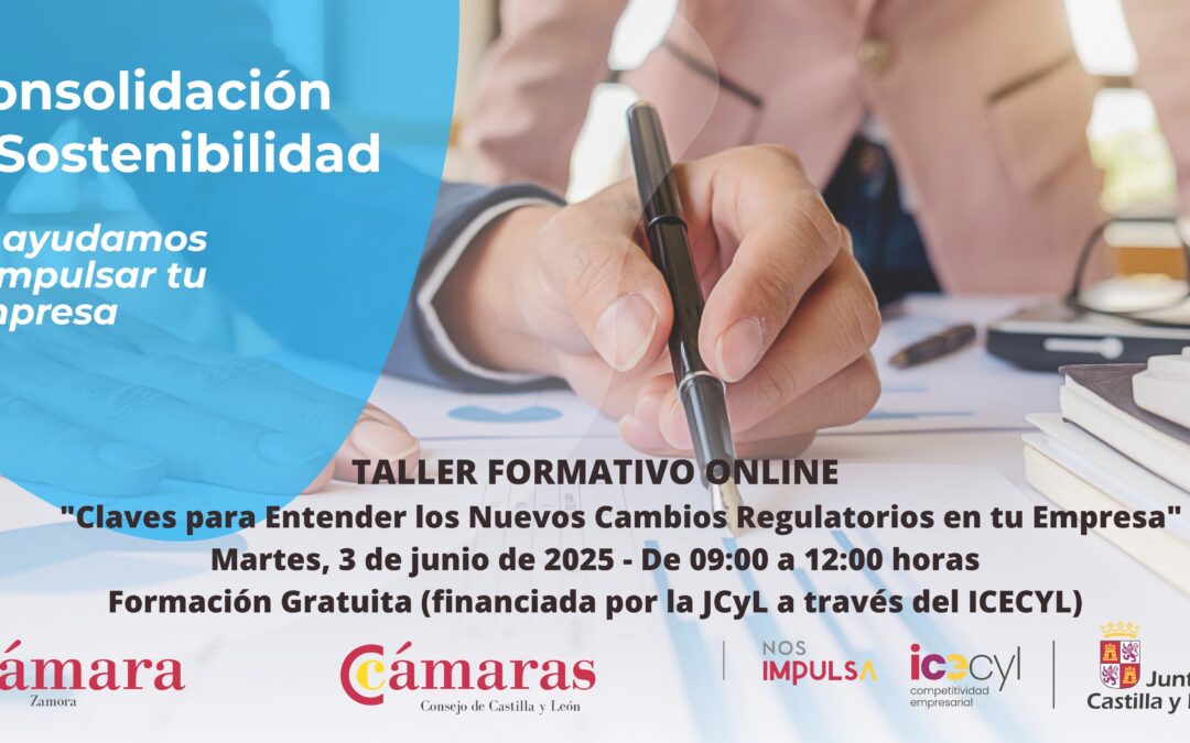 Taller Formativo Online «Claves para Entender los Nuevos Cambios Regulatorios en tu Empresa»