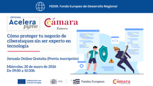 Jornada Online Gratuita “Cómo proteger tu negocio de ciberataques sin ser experto en tecnología“