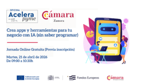 Jornada Online Gratuita “Crea apps y herramientas para tu negocio con IA sin saber programar“