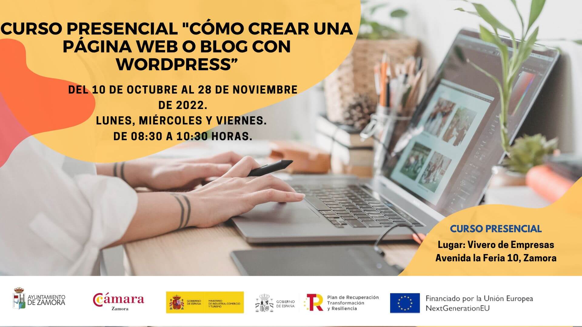 Curso Cómo Crear una página web o blog con WordPress