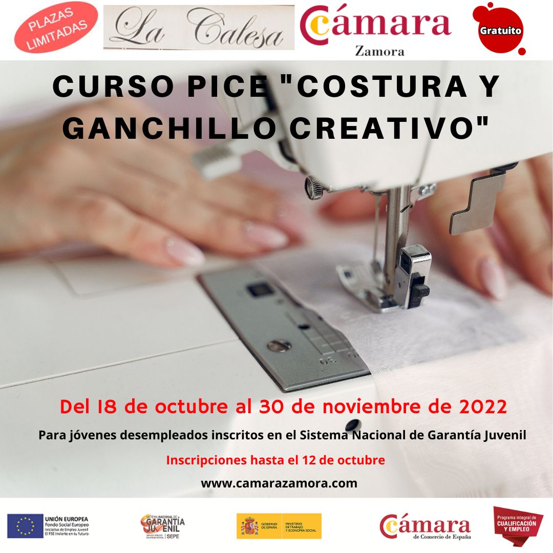 Curso Costura y Ganchillo Creativo
