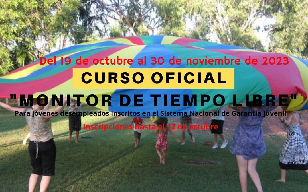 Curso PICE Oficial Gratuito «Monitor de Tiempo Libre»