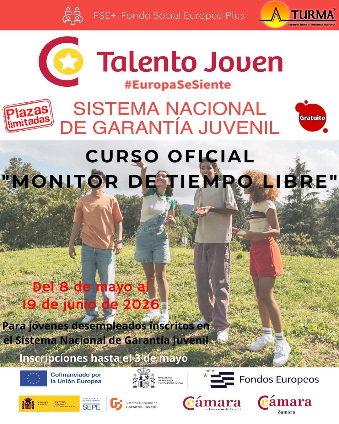 Curso Monitor de Tiempo Libre Mayo