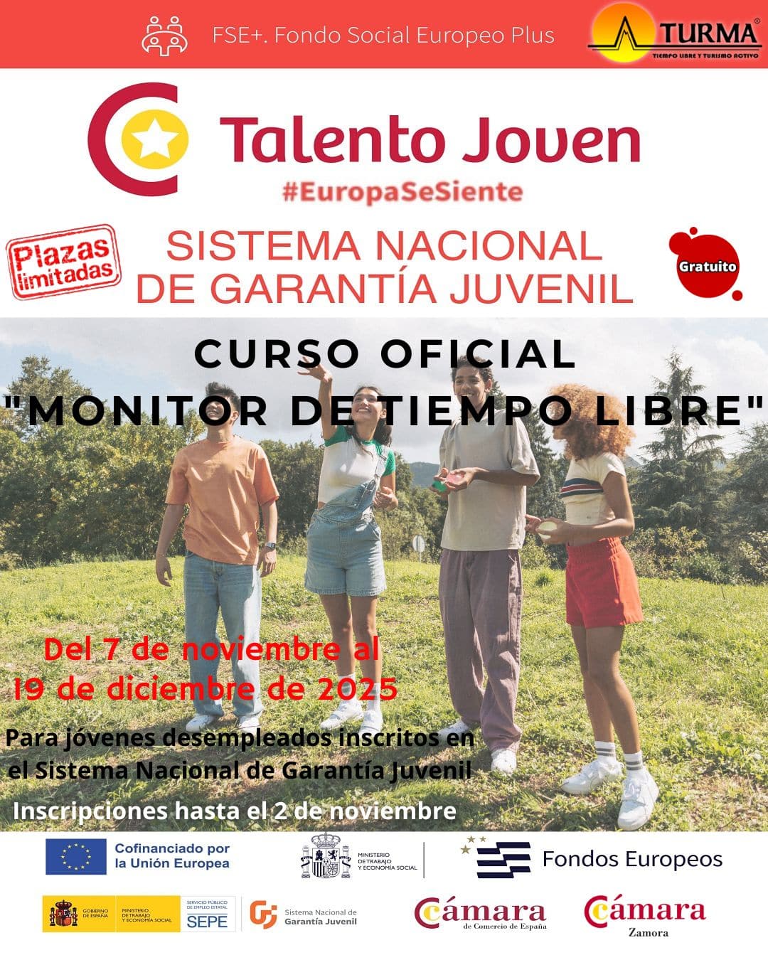 Curso Monitor de Tiempo Libre Noviembre