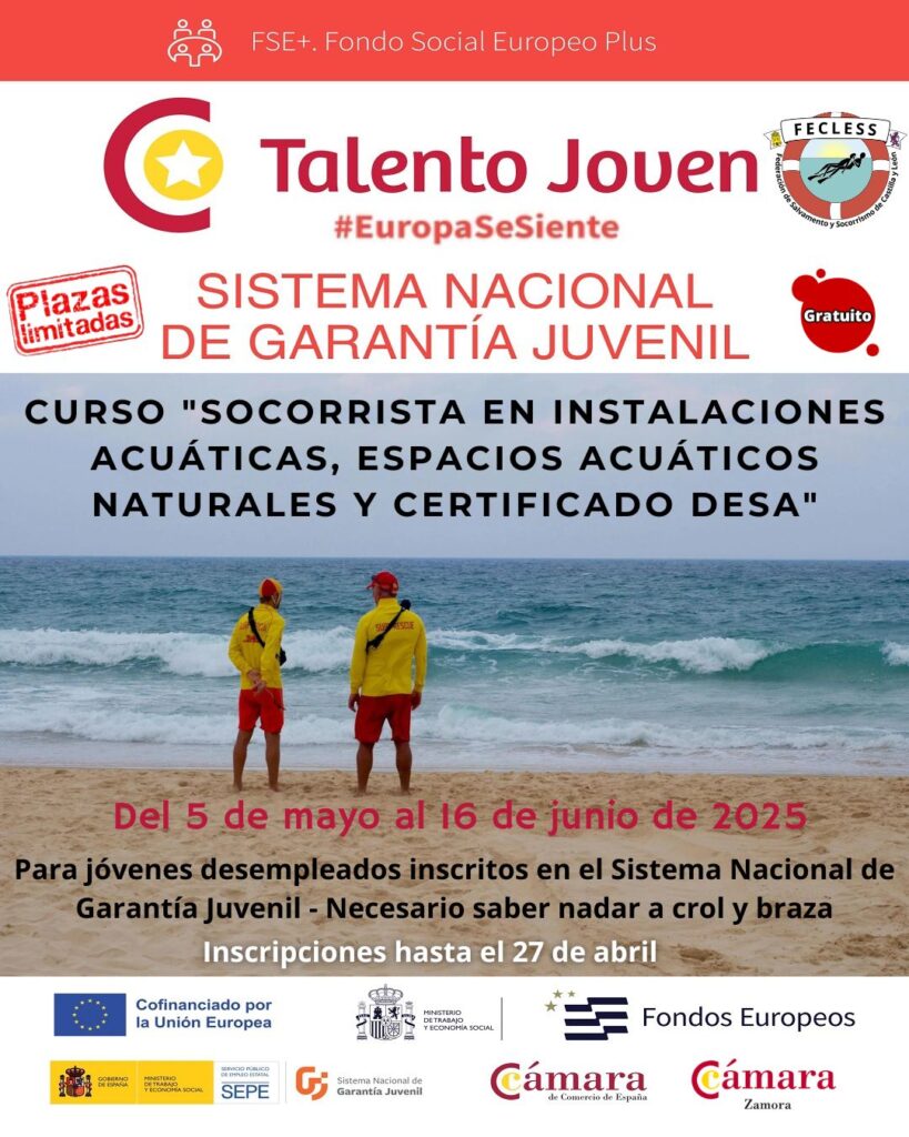 Curso Talento Joven Socorrismo