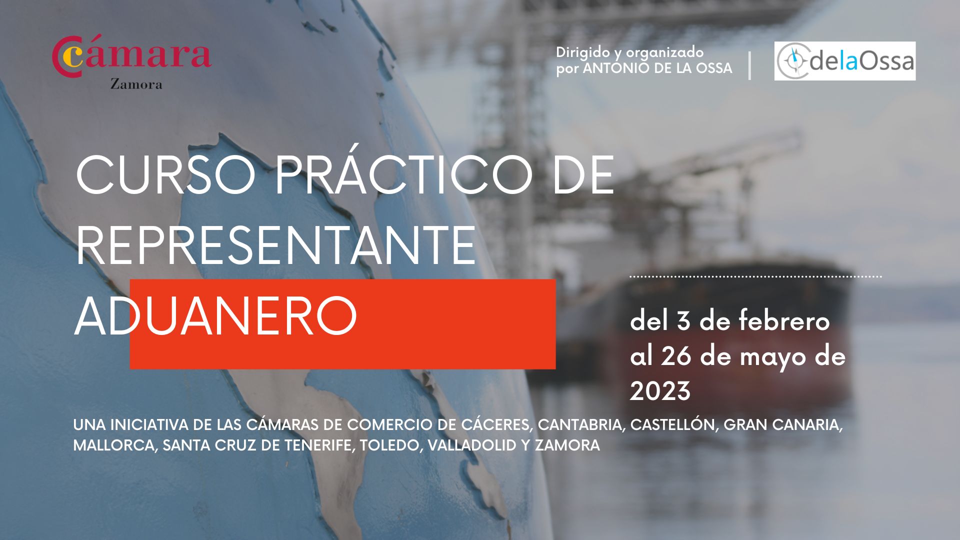 Curso de Representante Aduanero 2023 Aplazamiento