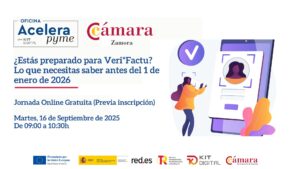 Jornada Online Gratuita “¿Estás preparado para Veri*Factu? Lo que necesitas saber antes del 1 de Enero de 2026 gracias al Kit Digital“