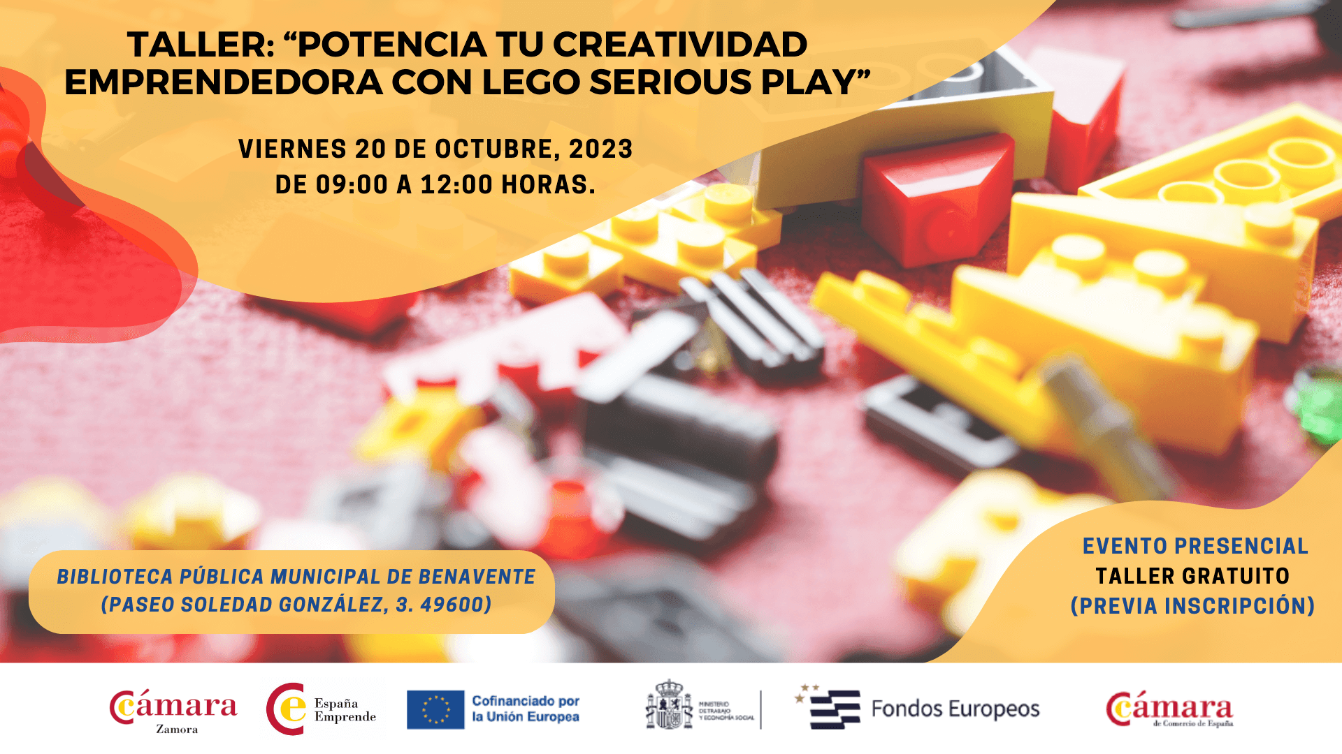 Taller “Potencia tu creatividad emprendedora con Lego Serious Play”