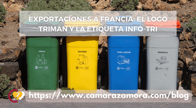 Exportaciones a Francia: el logo Triman y la etiqueta info-Tri