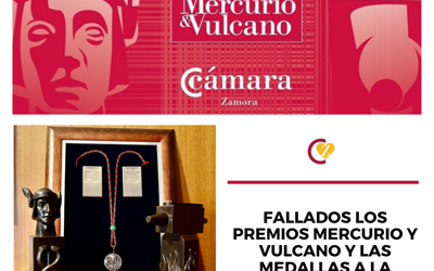 Fallados los Premios Mercurio y Vulcano y las Medallas a la Dedicación y a la Lealtad Empresarial 2023