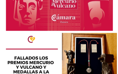 Fallados los Premios Mercurio y Vulcano y las Medallas a la Dedicación y a la Lealtad Empresarial 2024