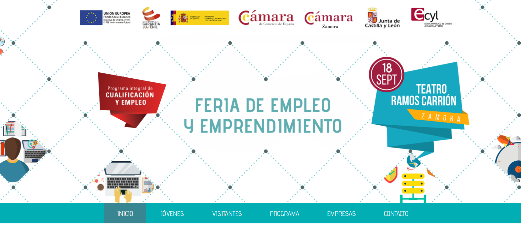 Feria de Empleo y Emprendimiento Cámara de Comercio de Zamora 2018