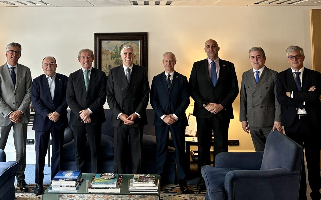 Las Cámaras de Astorga, León y Zamora se reúnen con el Embajador de Portugal en Madrid para promover conjuntamente proyectos de desarrollo económico en el territorio.