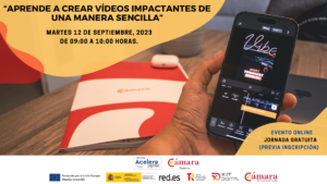 Jornada Online Gratuita: “Aprende a crear vídeos impactantes de una manera sencilla”