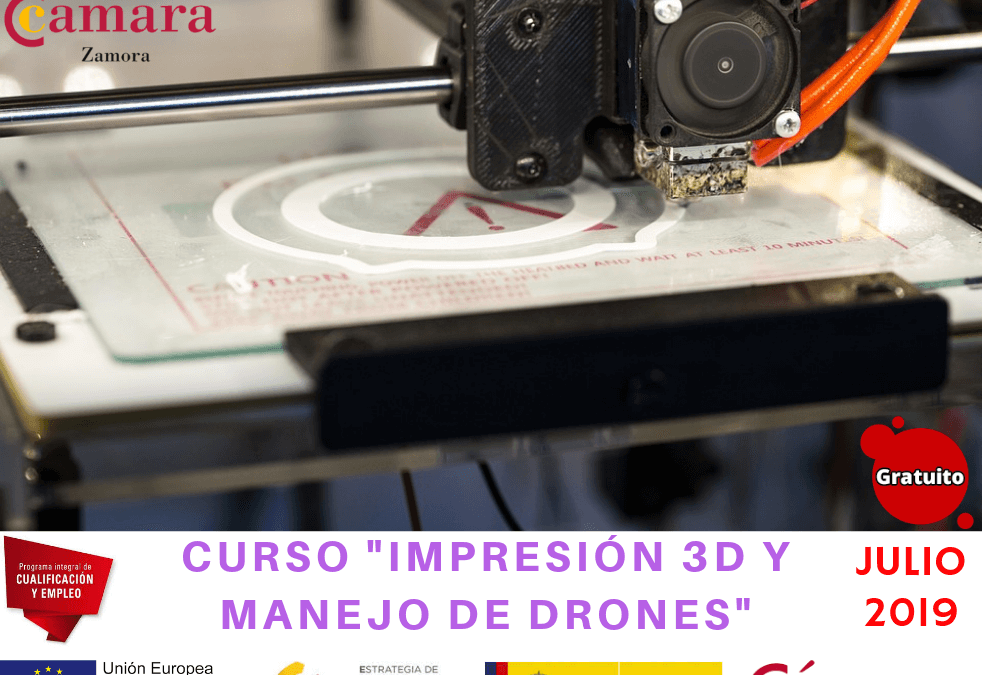 Curso Gratuito “Impresión 3D y Manejo de Drones”