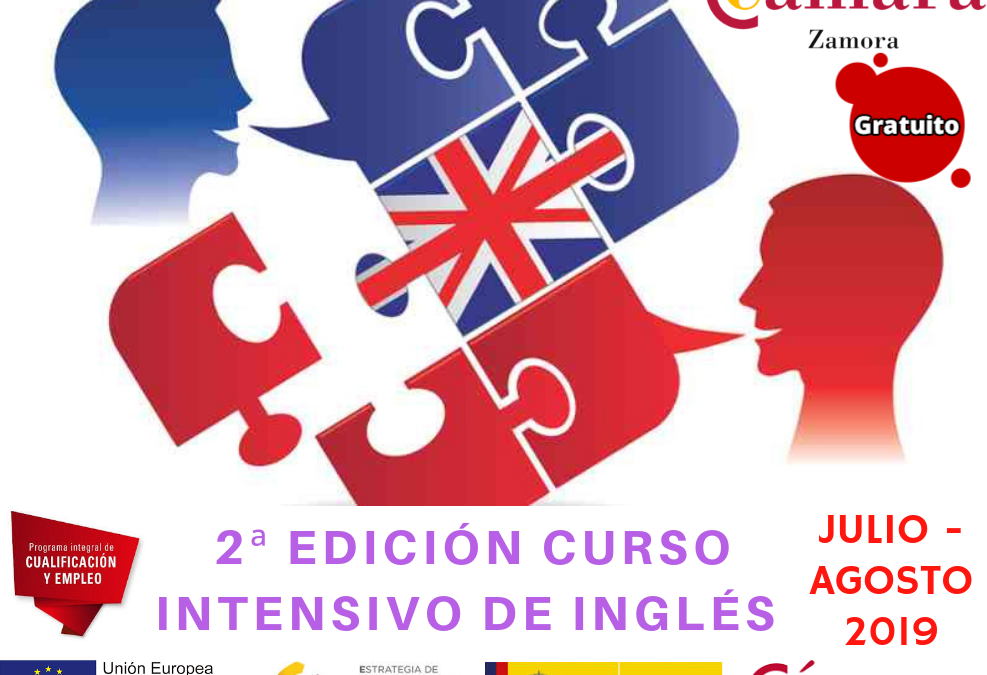 2ª Edición Curso Gratuito Intensivo de Inglés