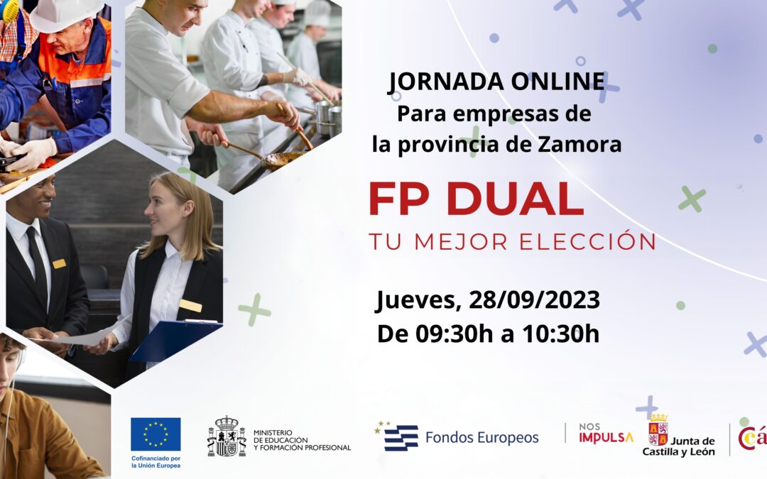 Jornada Online «FP Dual Tu Mejor Elección»