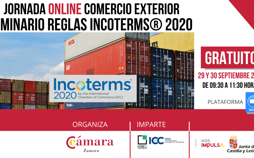 Seminario Online Gratuito Reglas Incoterms 2020