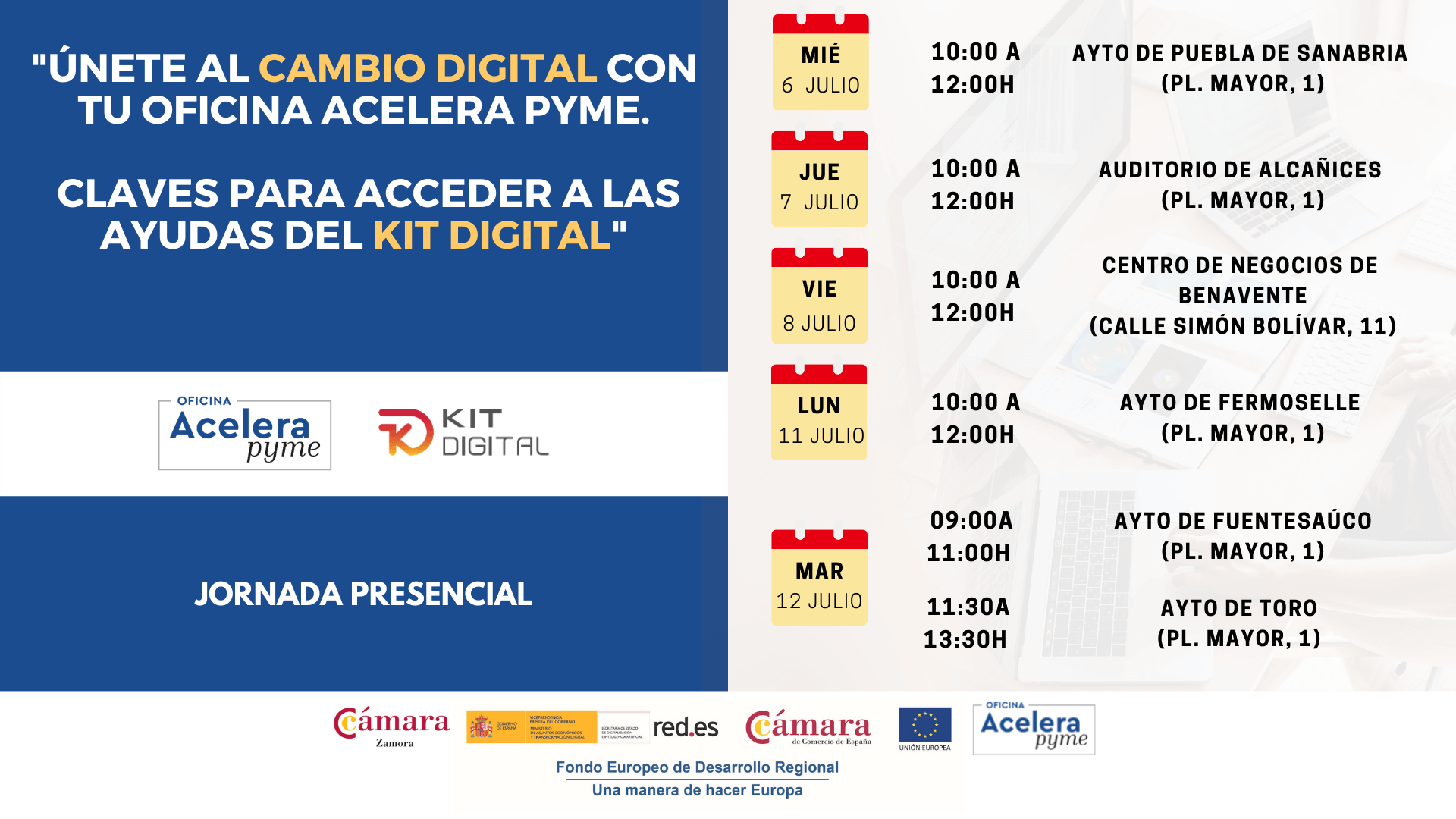 Únete al cambio digital con tu Oficina Acelera Pyme. Claves para acceder a las ayudas del Kit Digital