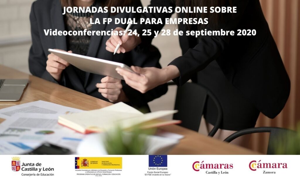 Jornadas Divulgativas sobre la FP Dual para Empresas de varios sectores