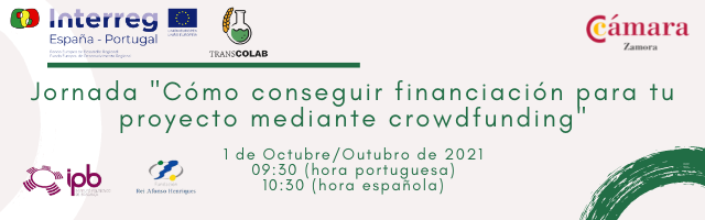 Jornada Cómo Conseguir financiación para tu proyecto mediante crowdfunding