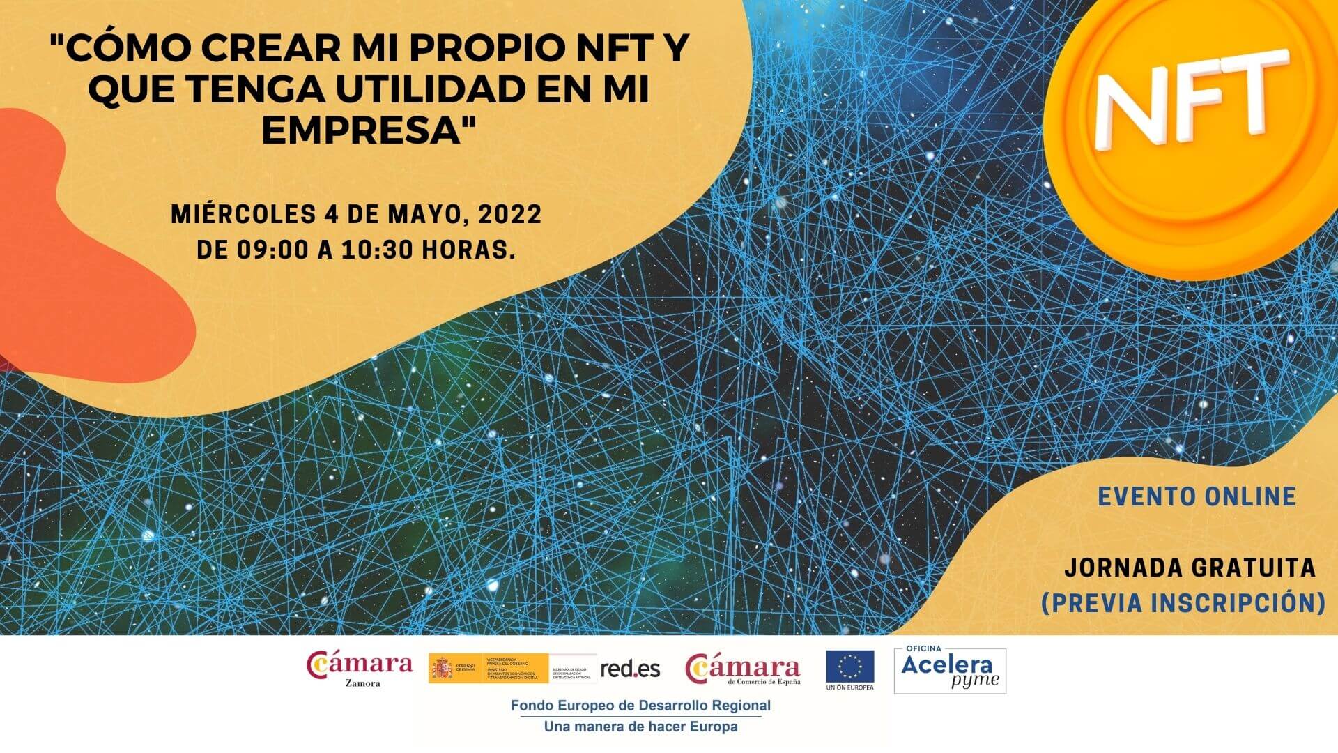 Jornada “Cómo crear mi propio NFT y que tenga utilidad en mi empresa”