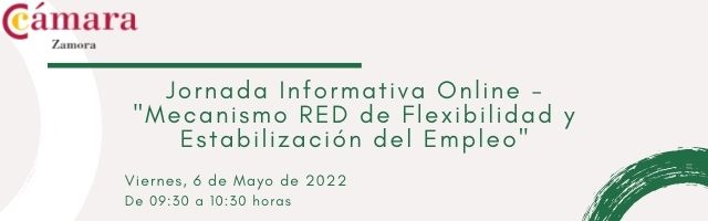 Jornada Informativa Online Gratuita «Mecanismo RED de Flexibilidad y Estabilización del Empleo»
