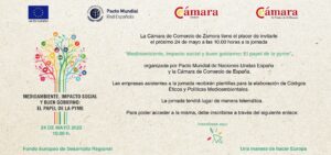 Jornada Online Gratuita «Medioambiente, impacto social y buen gobierno: El papel de la pyme»