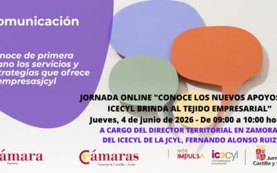 Una jornada online dará a conocer los nuevos apoyos de ICECYL para el tejido empresarial el próximo jueves de 4 de junio