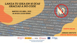Jornada “Lanza tu idea en 10 días gracias a No-code”