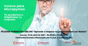 Taller Formativo Online “Aprende a mejorar tu productividad con Notion”