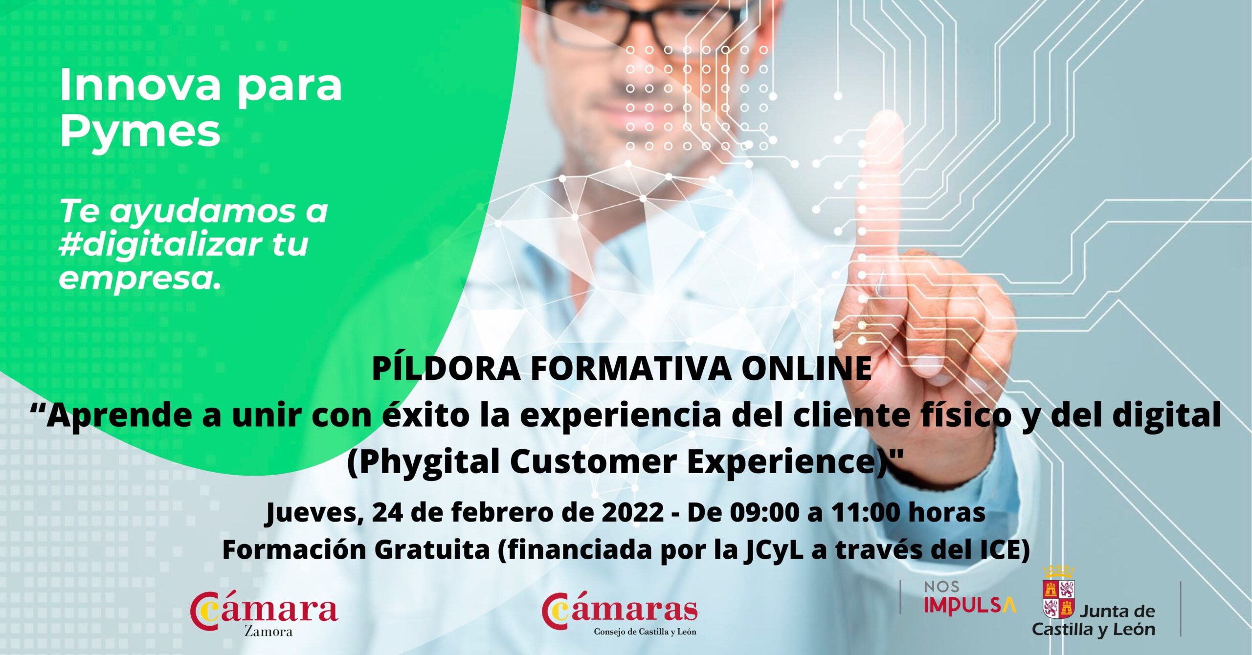 Píldora Formativa Online “Aprende a unir con éxito la experiencia del cliente físico y del digital (Phygital Customer Experience)”