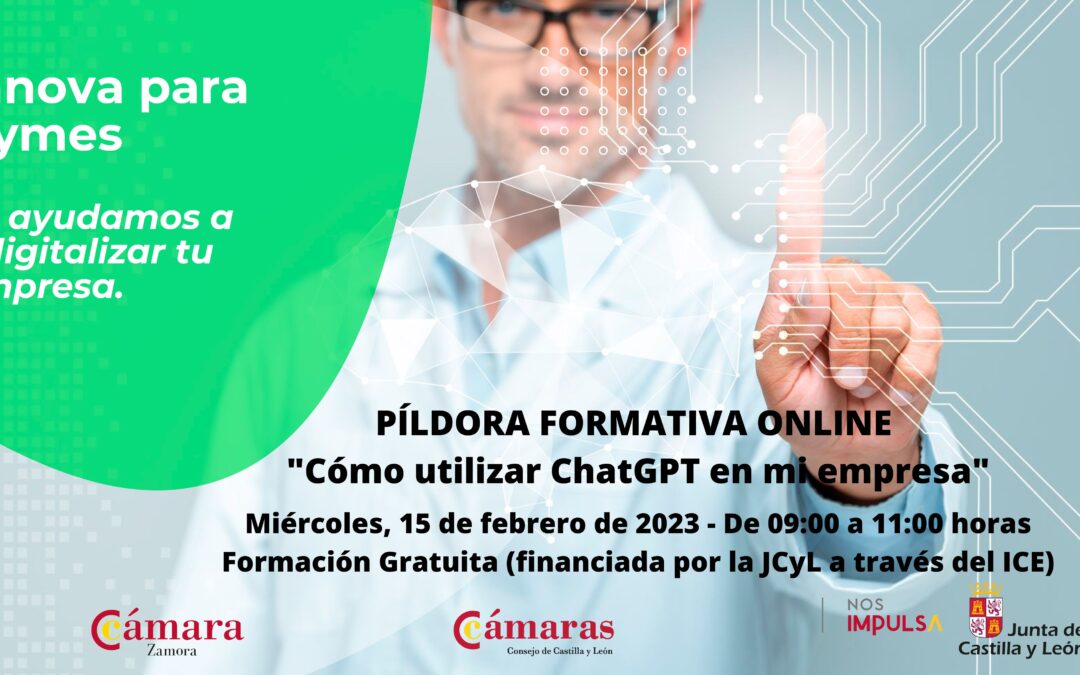 Píldora Formativa Online “Cómo utilizar ChatGPT en mi empresa”