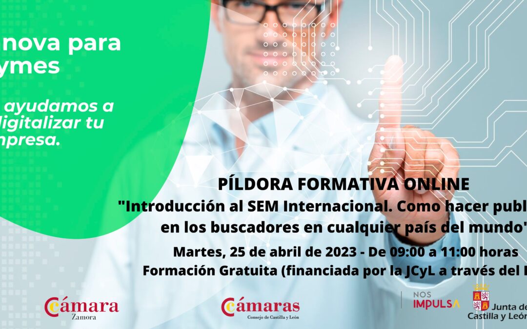 Píldora Formativa Online “Introducción al SEM Internacional. Como hacer publicidad en los buscadores en cualquier país del mundo”