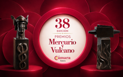 La Cámara de Comercio de Zamora otorga los Premios Mercurio y Vulcano 2026 en su 38ª edición