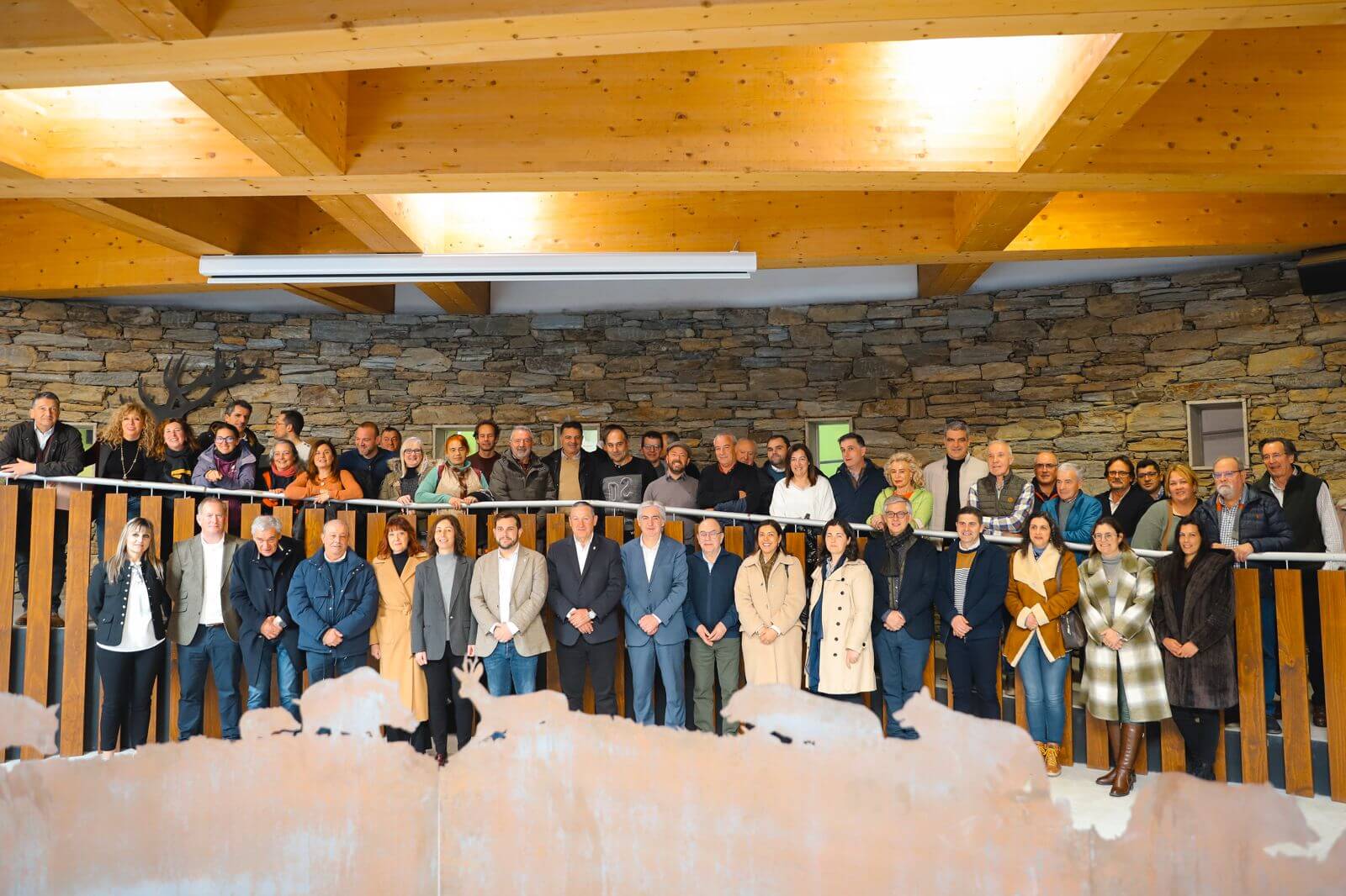 Presentación del Proyecto IBERLOBO ON BIKE en el Centro del Lobo Ibérico de Robledo (Sanabria, Zamora).