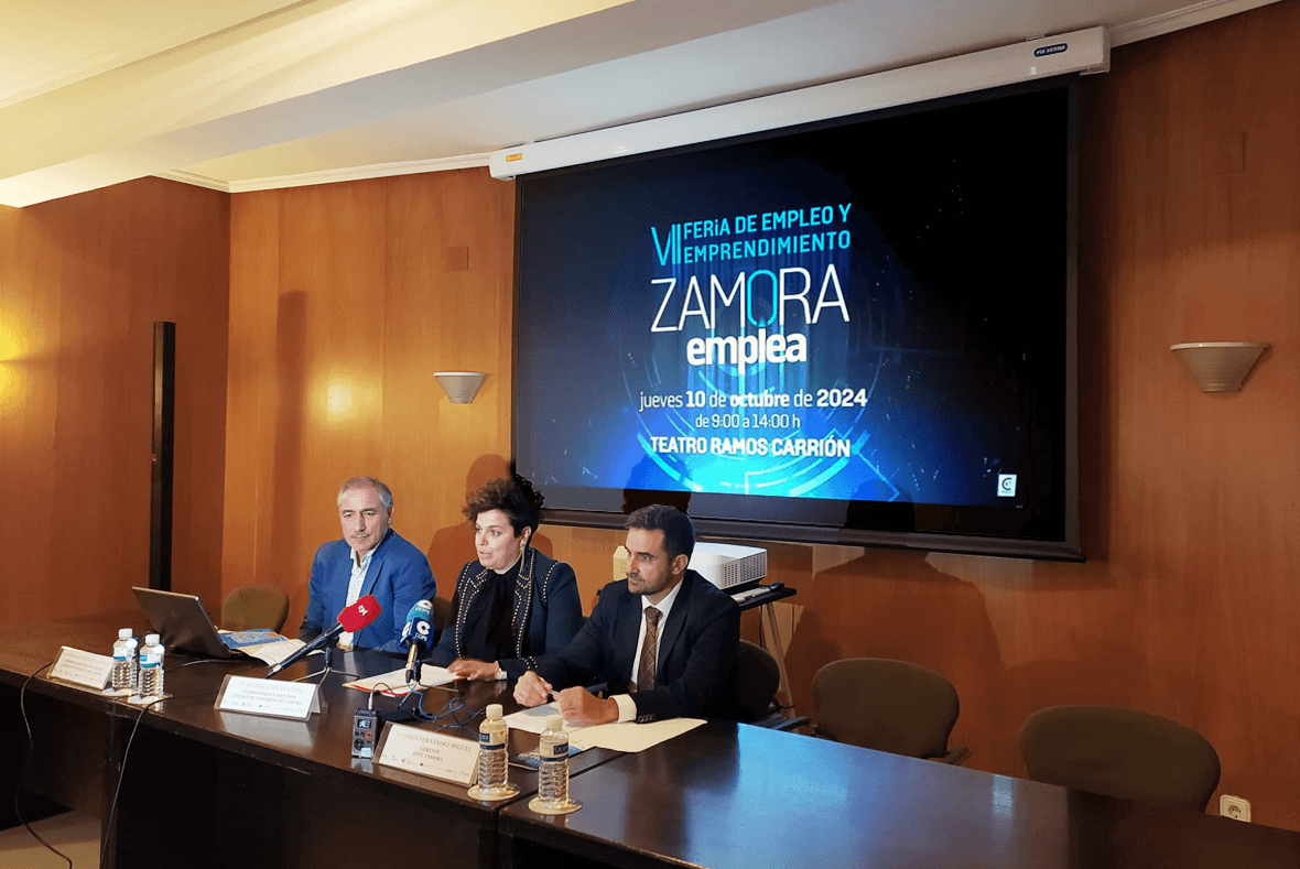 Presentación de la Feria de Empleo y Emprendimiento #ZamoraEmplea 2024.