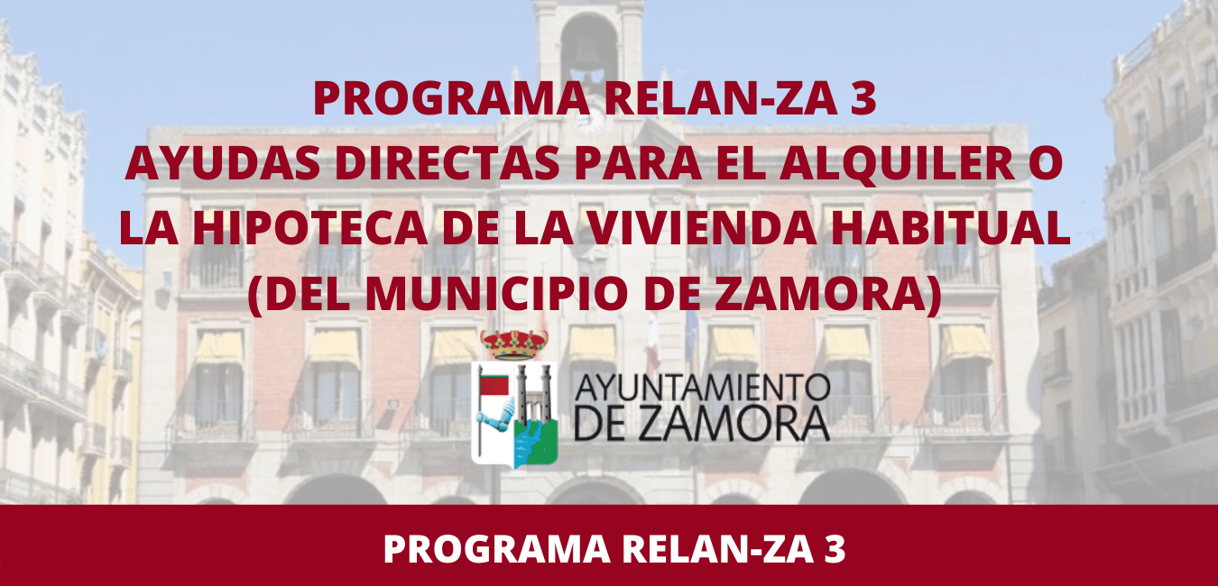 Programa Relan-ZA 3 Ayuntamiento de Zamora