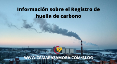 Información sobre el Registro de huella de carbono