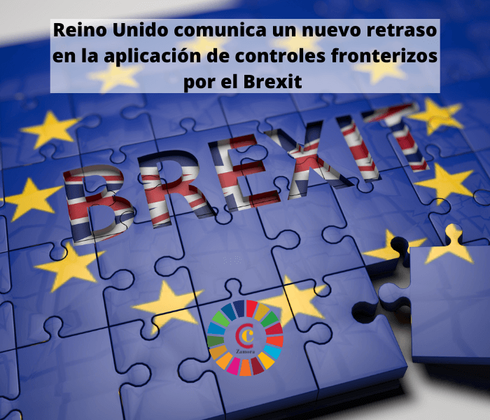 Reino Unido comunica un nuevo retraso en la aplicación de controles fronterizos por el Brexit