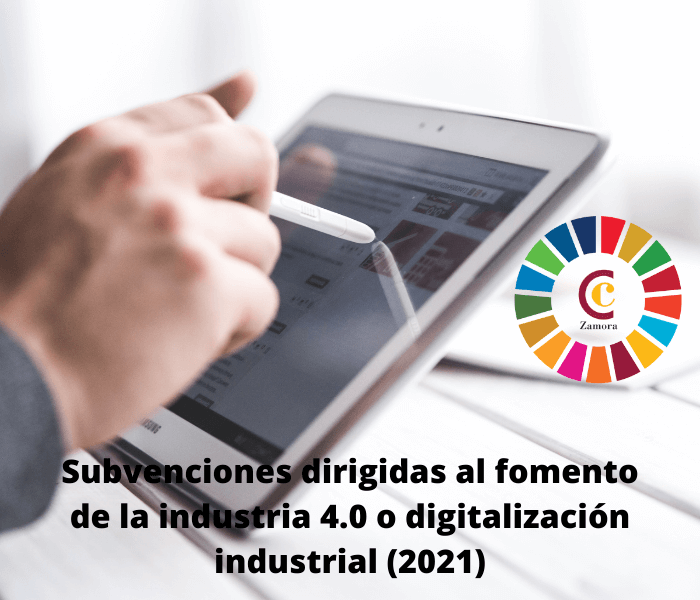 Subvenciones dirigidas al fomento de la industria 4.0 o digitalización industrial (2021)