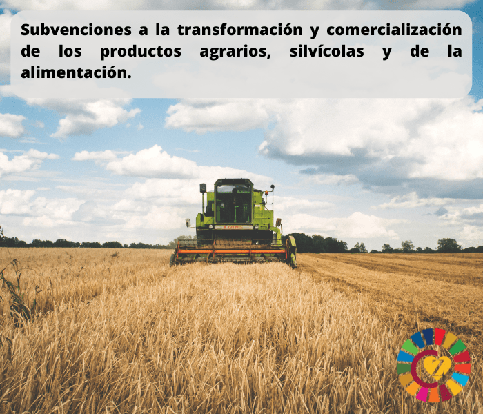 Subvenciones a la transformación y comercialización de los productos agrarios, silvícolas y de la alimentación incluidas en la submedida 8.6 del programa de desarrollo rural de castilla y león 2014-2020 cofinanciado por el FEADER (2021)