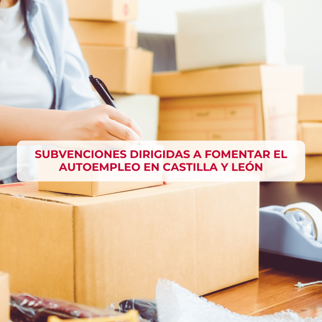 Subvenciones destinadas a fomentar el autoempleo en Castilla y León (2025)